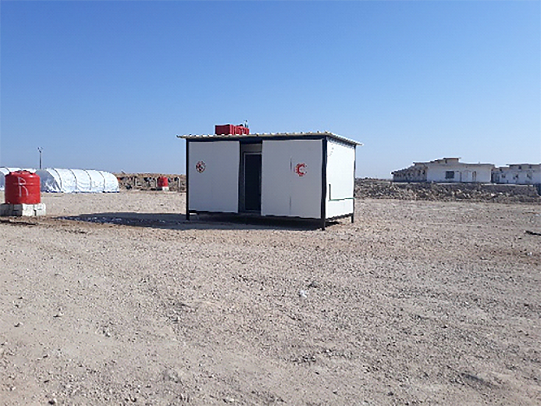 Al-Hasakah ,Al-Twaina camp, Medical point in the camp (November,18,2019)